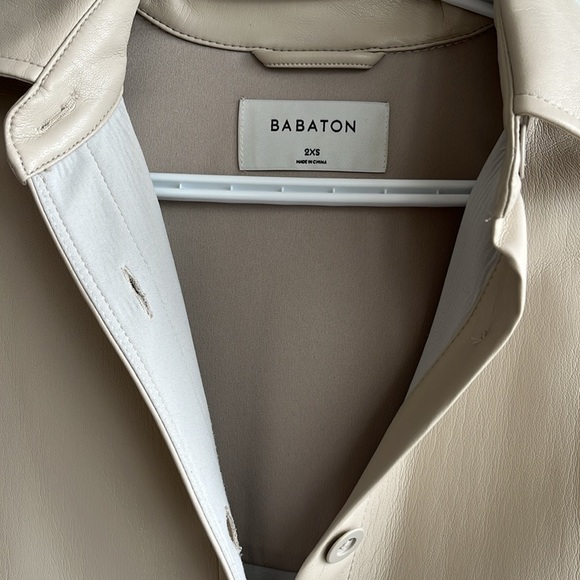 Aritzia Babaton Pelli Shirt Jacket - Birch - Picture 4 of 6
